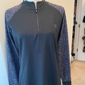 FootJoy, Ladies pullover, zipper front, sz Small